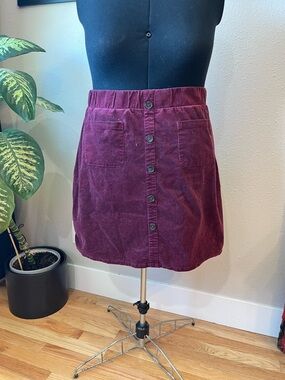 Torrid plum Corduroy Skirt